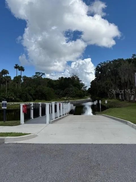 Community boat ramp