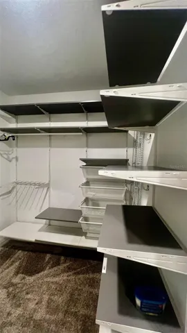Owner suite walk-in closet