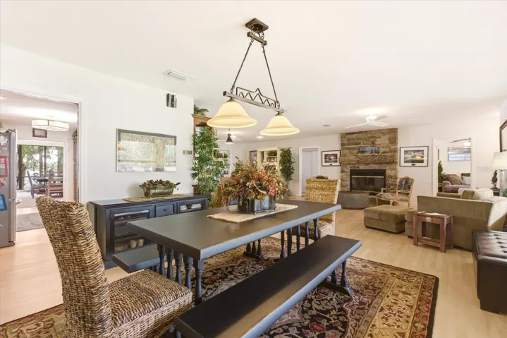 Dining area