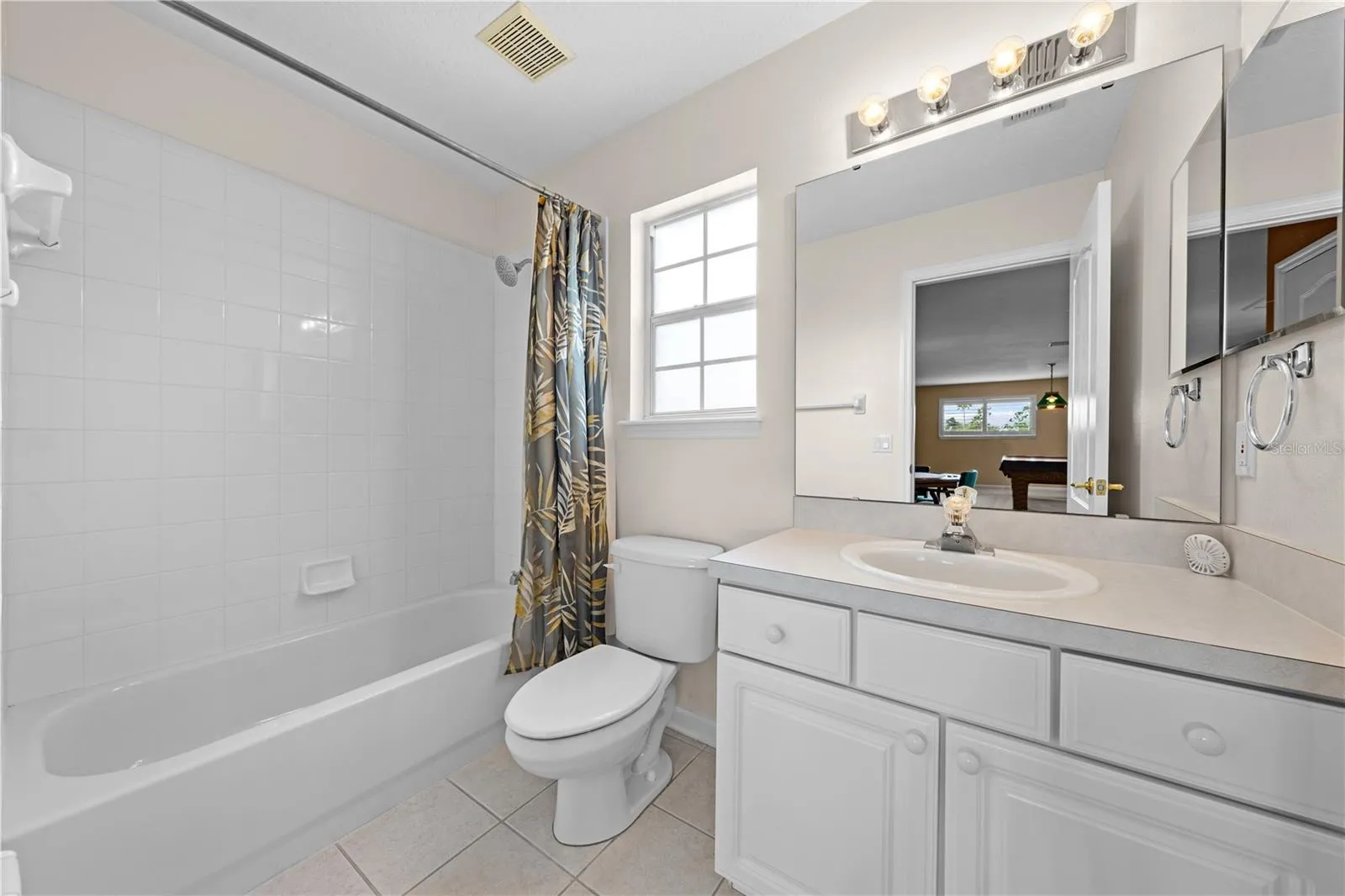 2nd full bath upstairs.