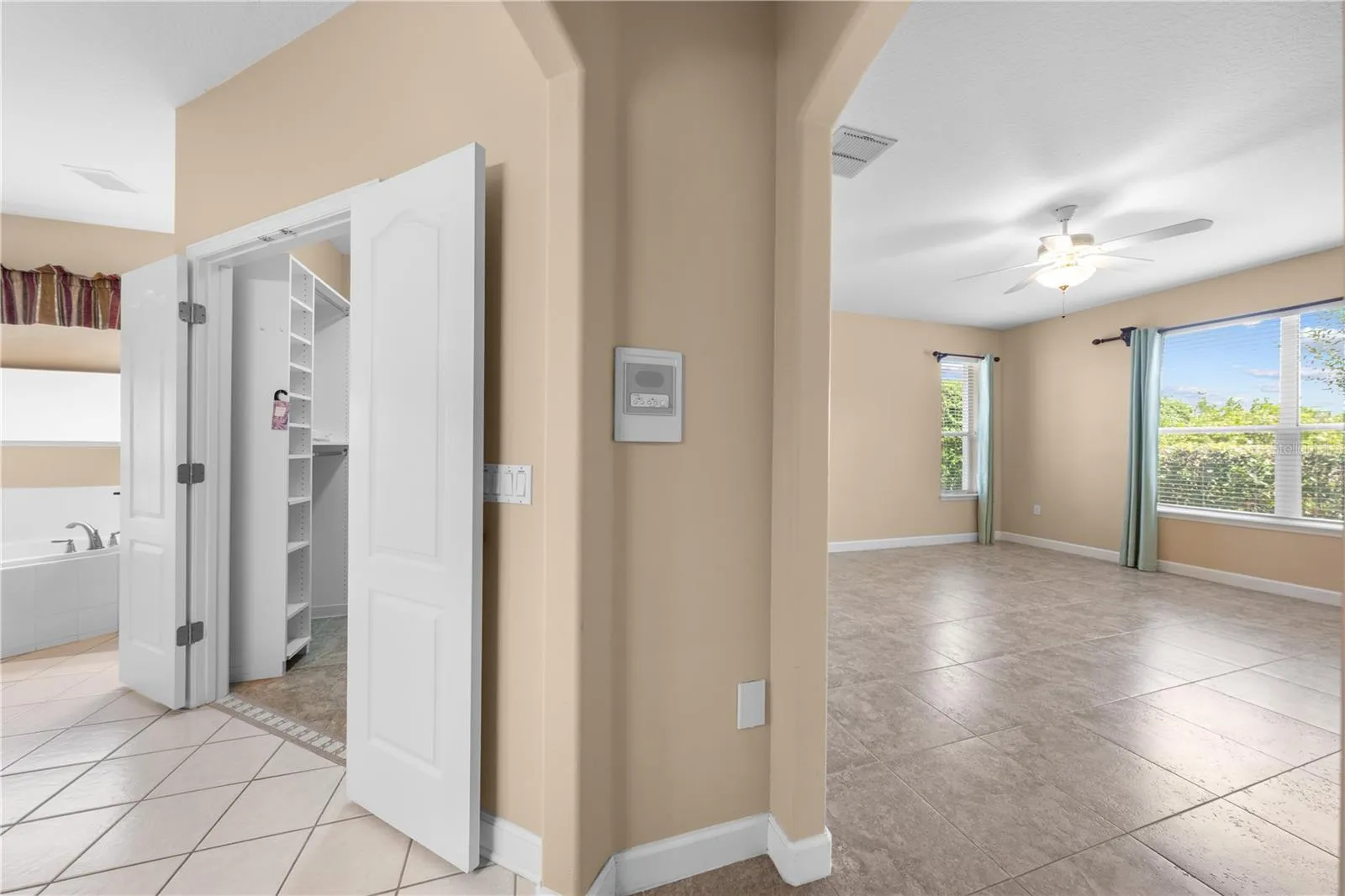 Primary bedroom on 1st floor.
