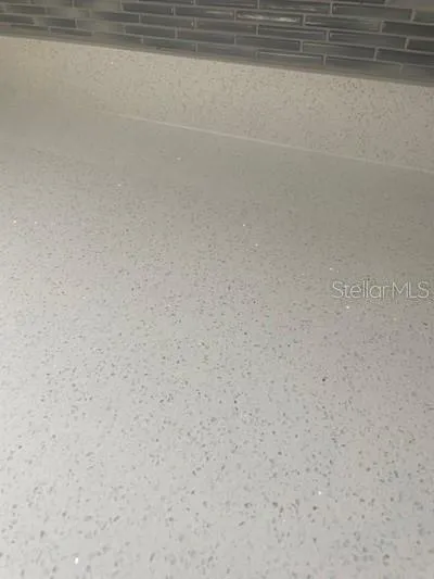 Quartz countertops- Sparkling White