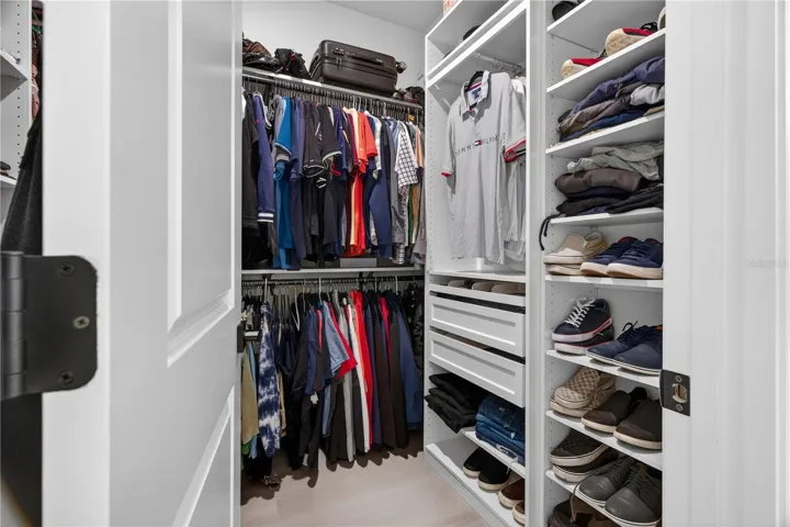 PRIMARY WALK-IN CLOSET