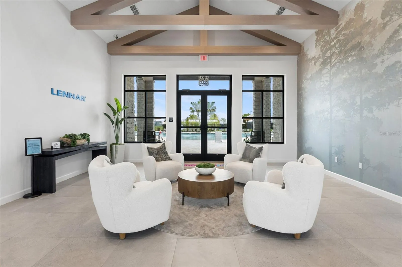 Entrance to Clubhouse