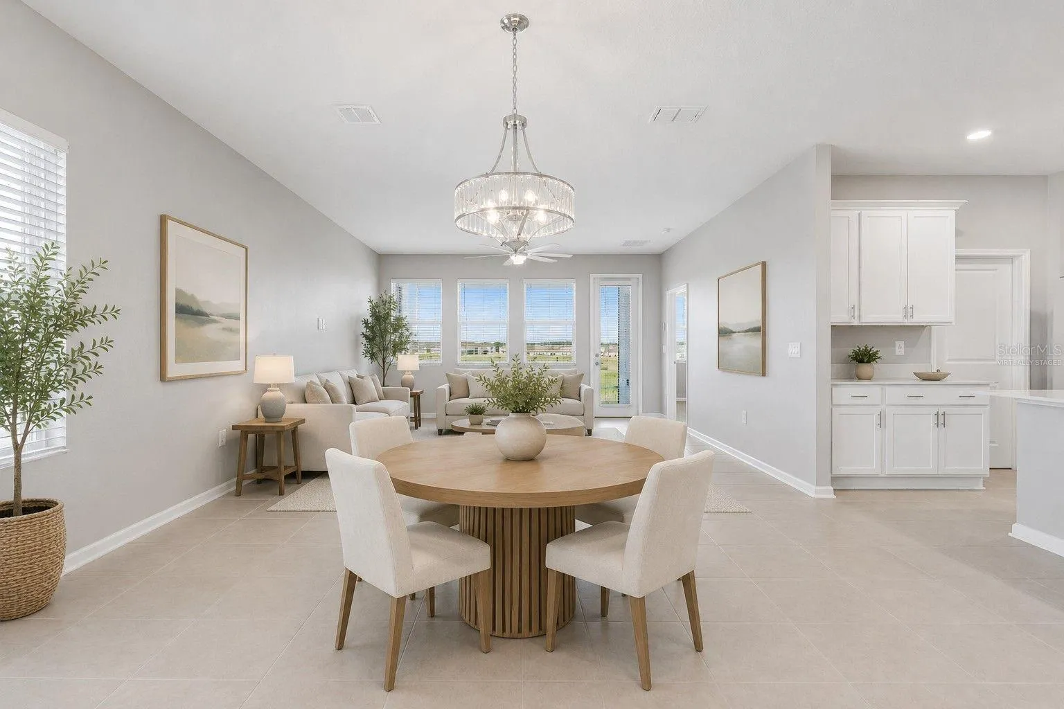 Great Room - Virtually Staged