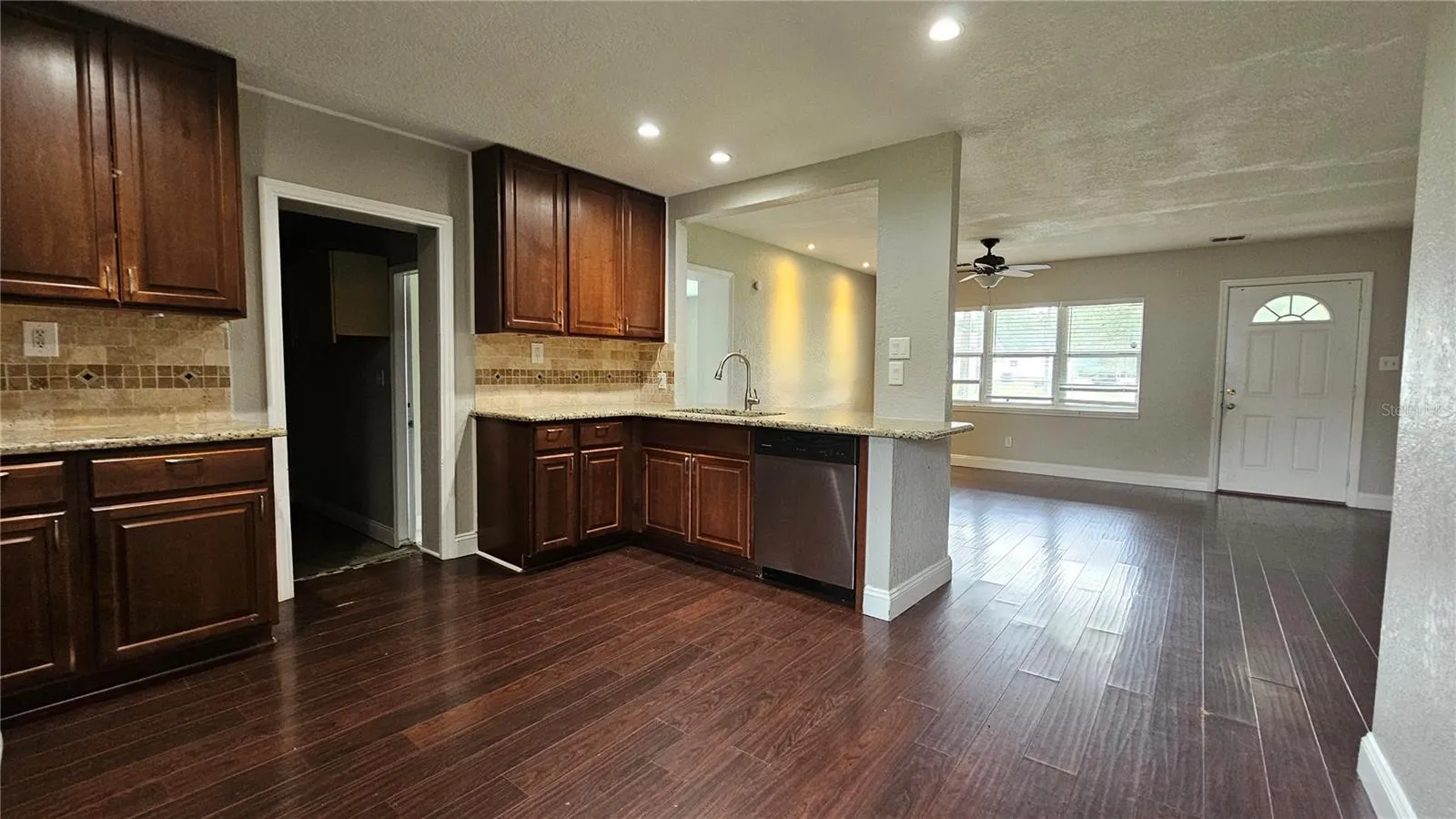 Kitchen with eating space