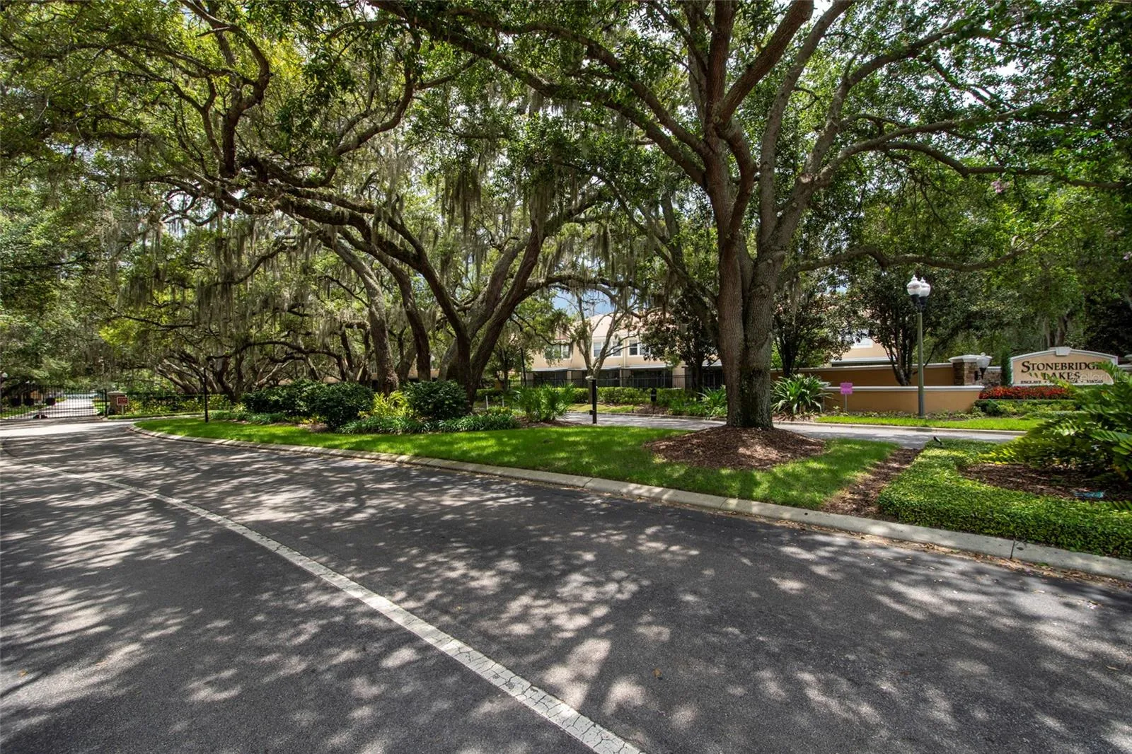 Gated Entrance to Community