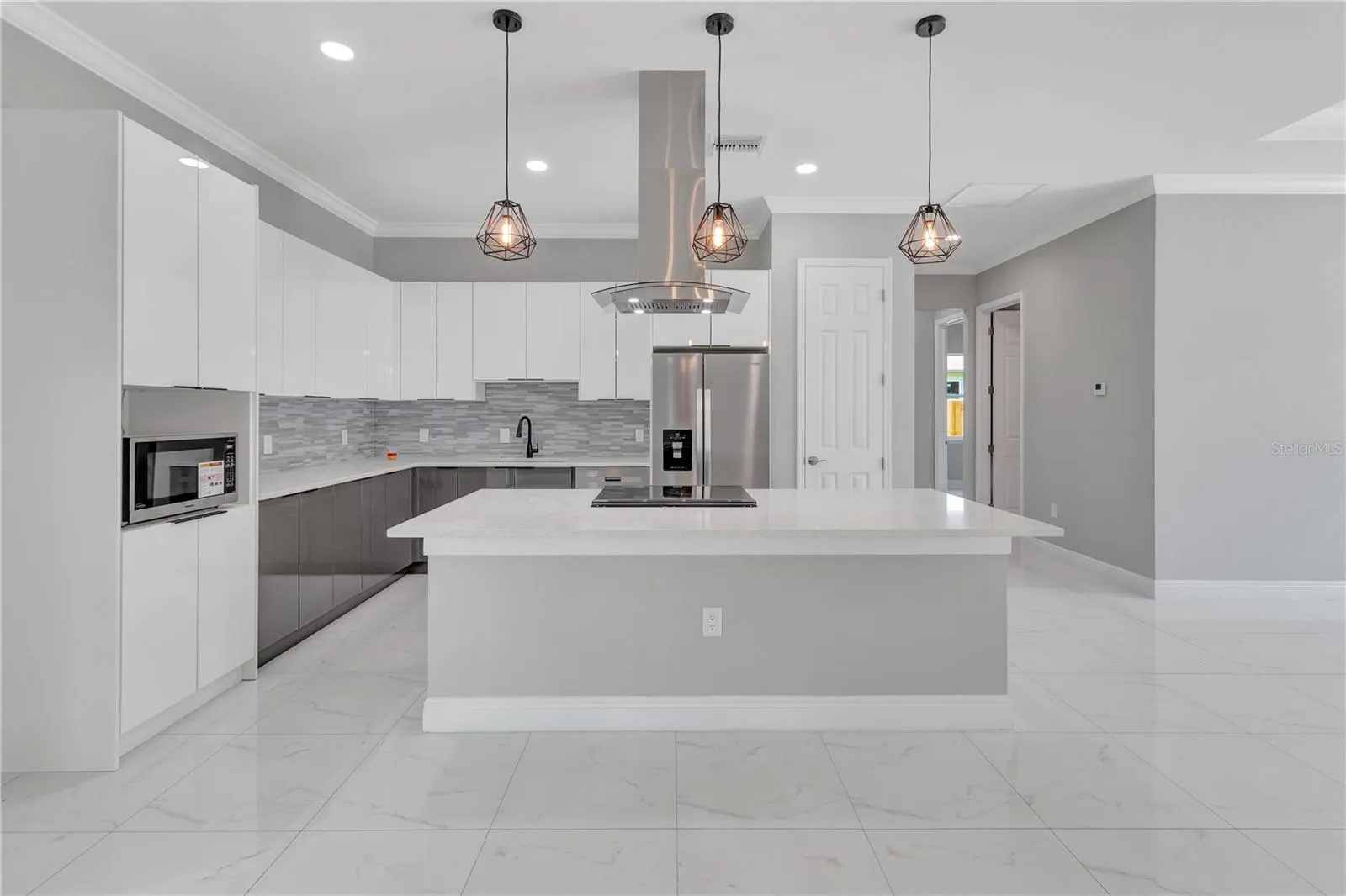KITCHEN FROM LIVING