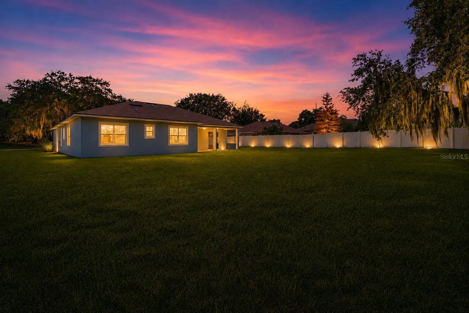 BACKYARD TWILIGHT