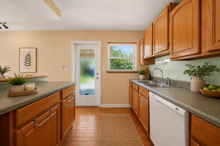 View from hallway - Kitchen