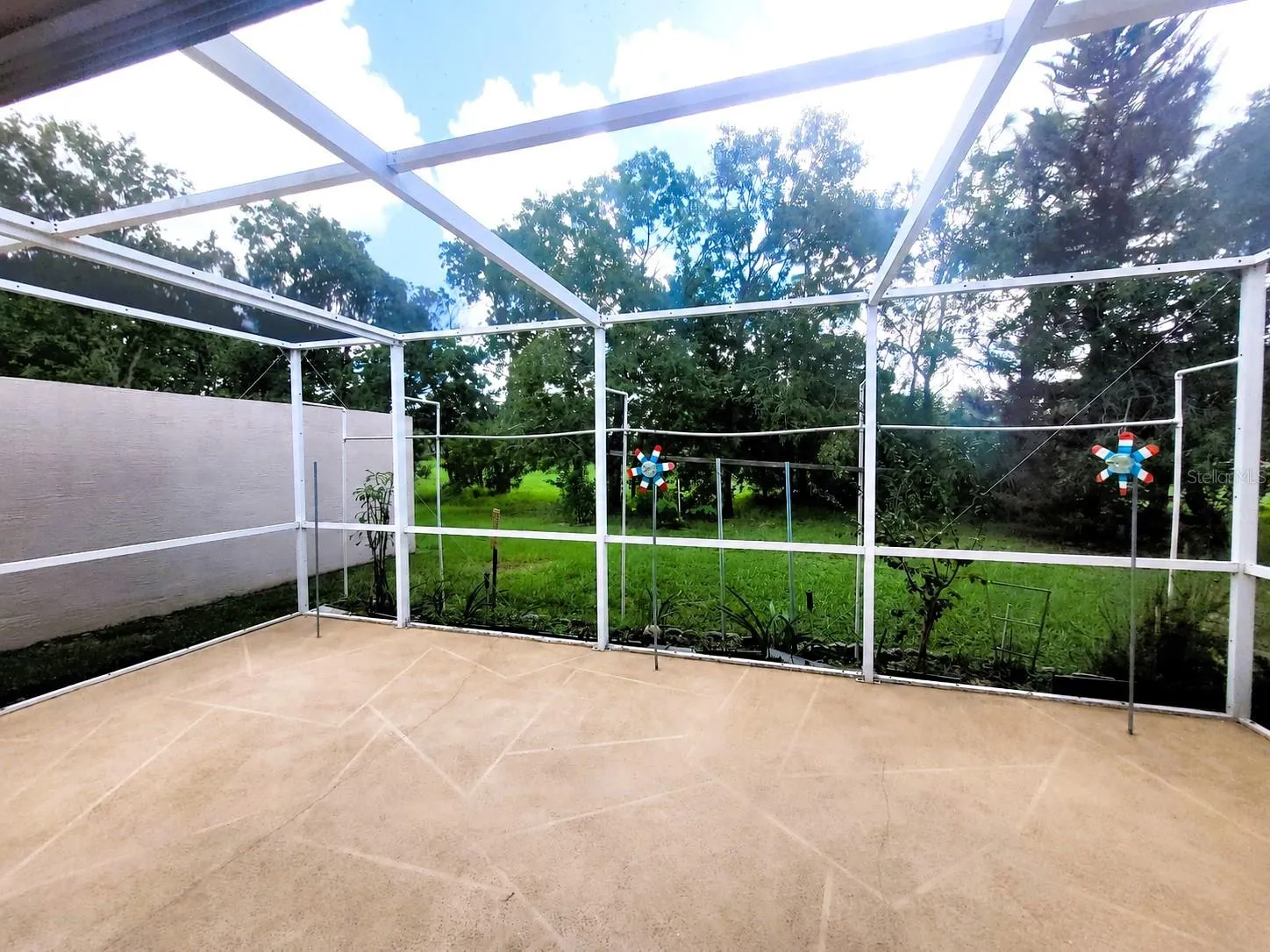 View to Backyard