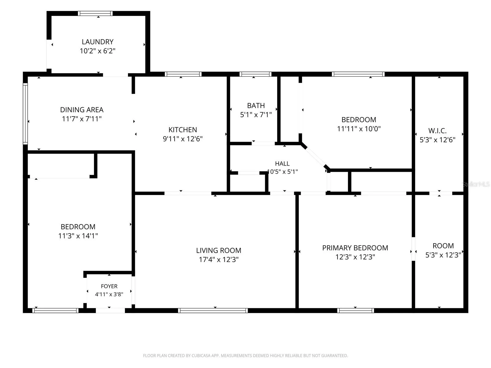 FLOOR PLAN W/APPROX MEASUREMENTS