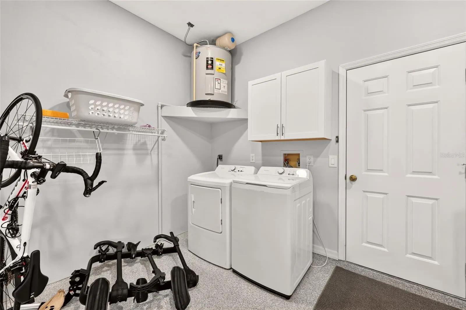 LAUNDRY IN GARAGE