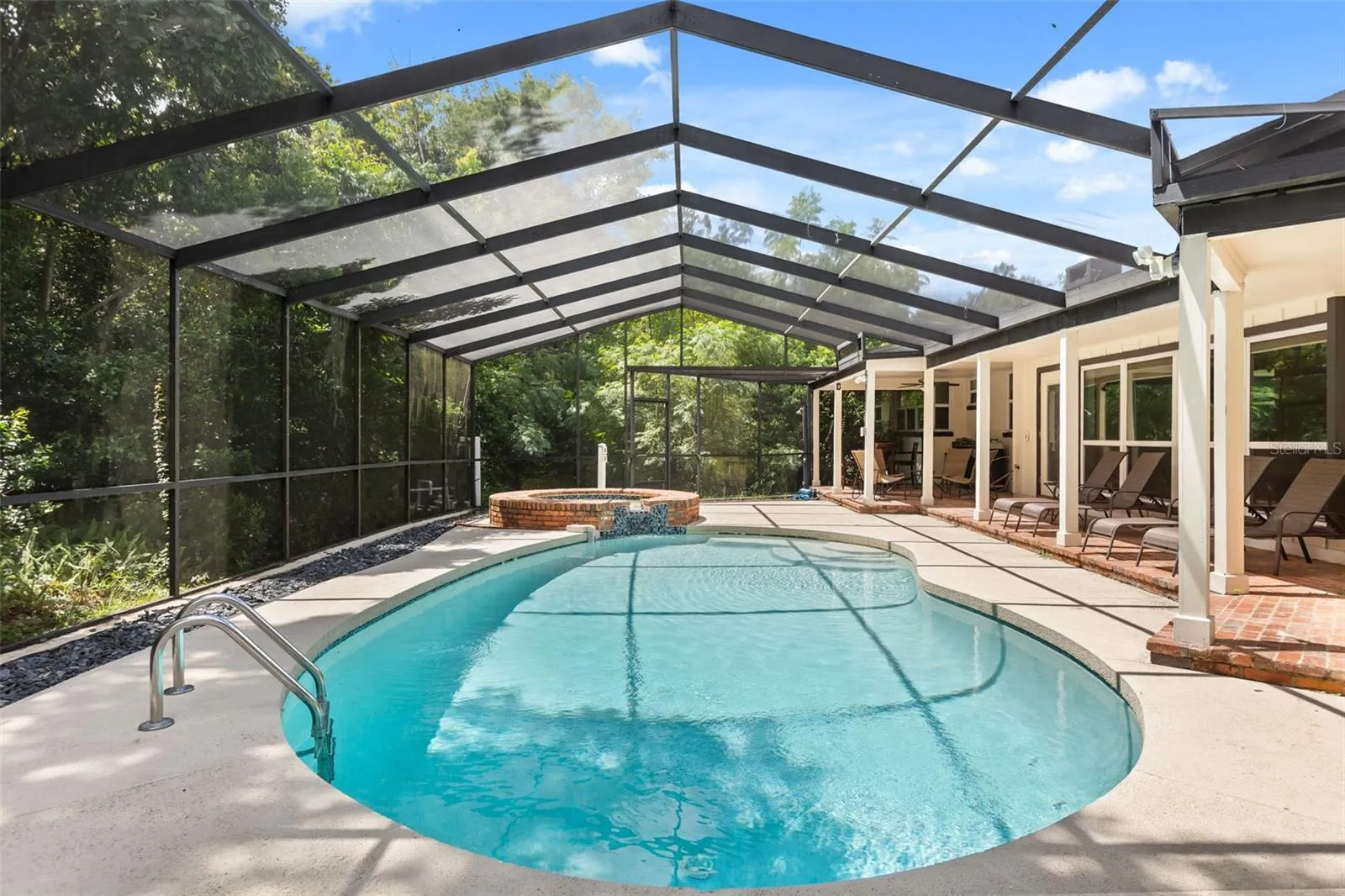 Lanai, Pool & Spa