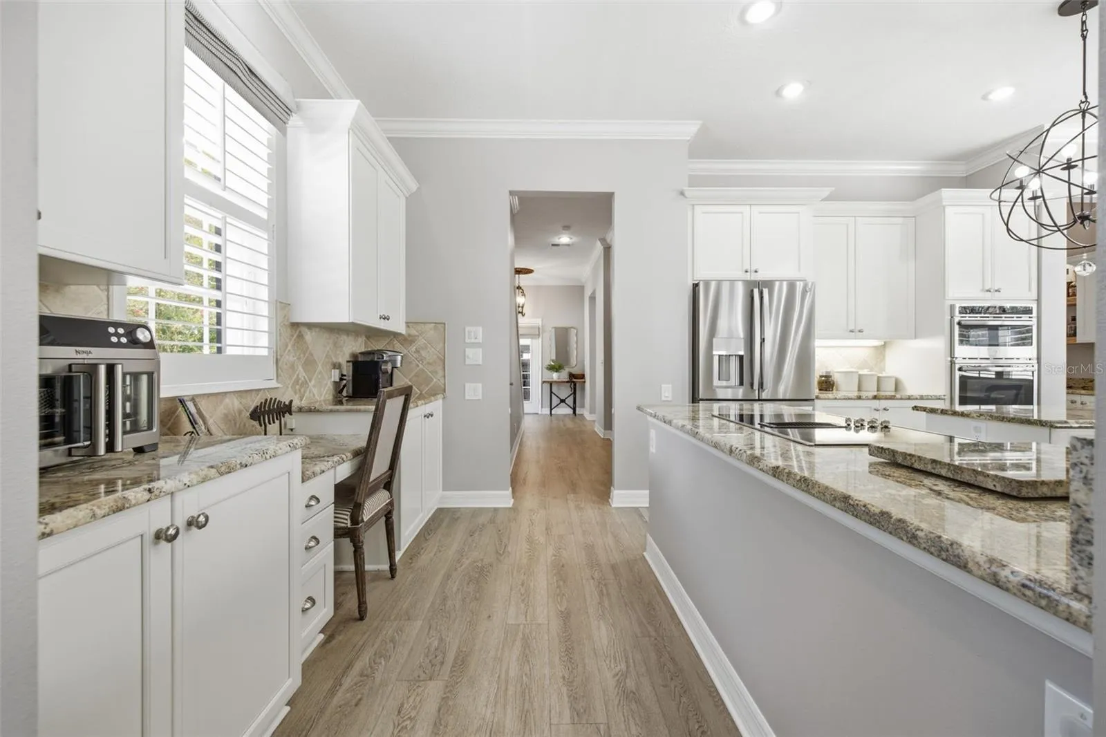 Great additional counter area in kitchen.