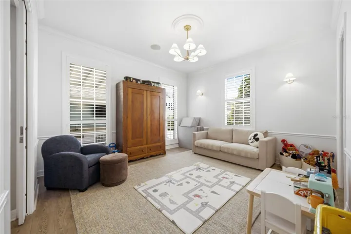 Main level half bath.