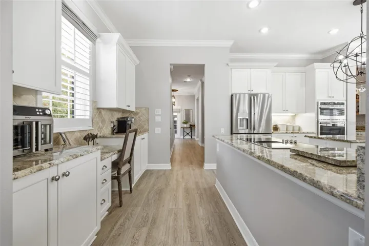 Great additional counter area in kitchen.