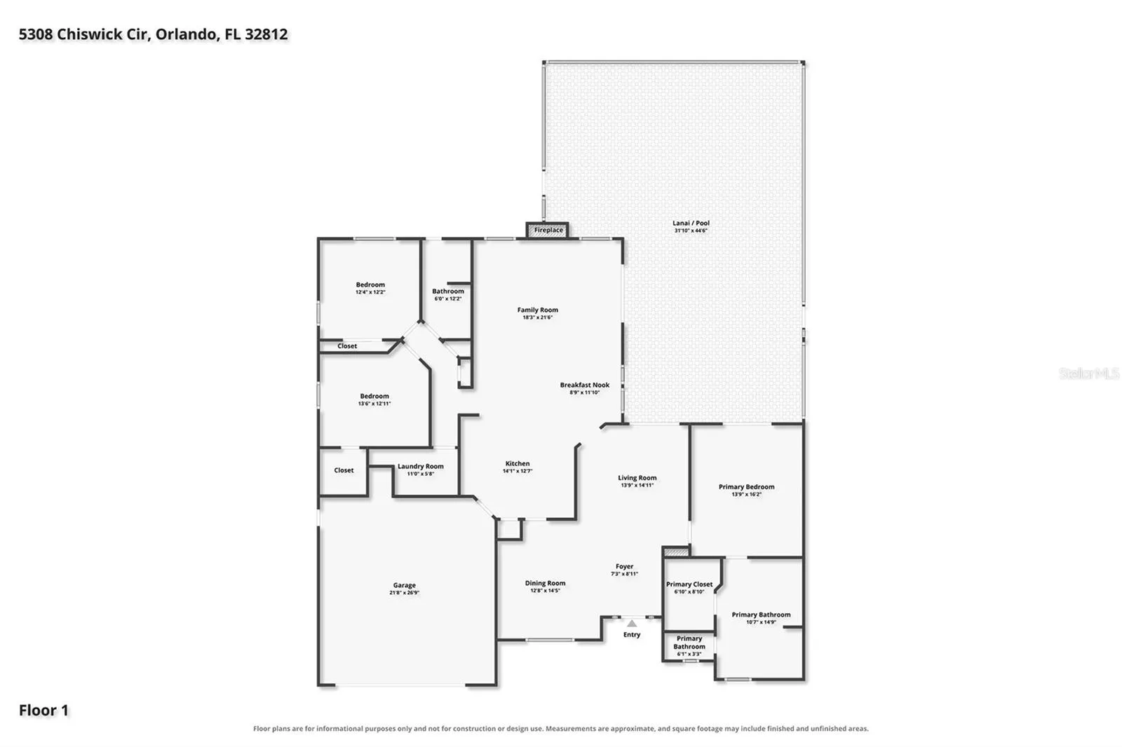 Floor Plan - 5308 Chiswick