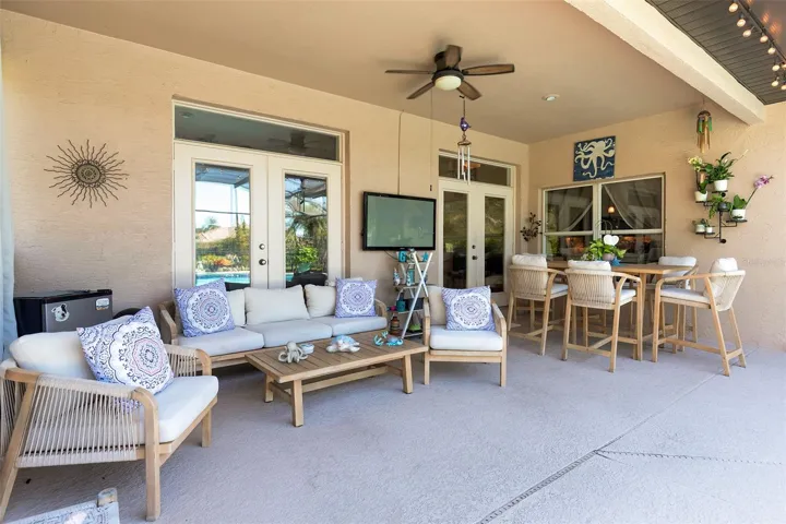 Rear Covered Lanai - 5308 Chiswick