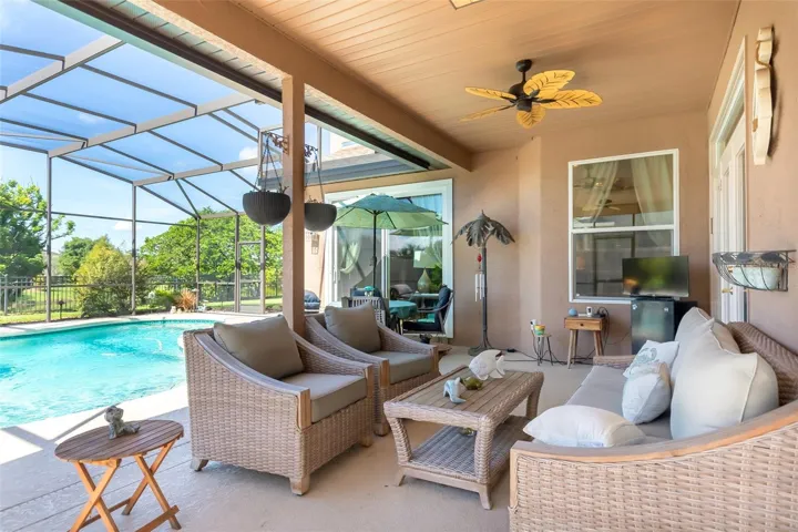 Rear Covered Lanai