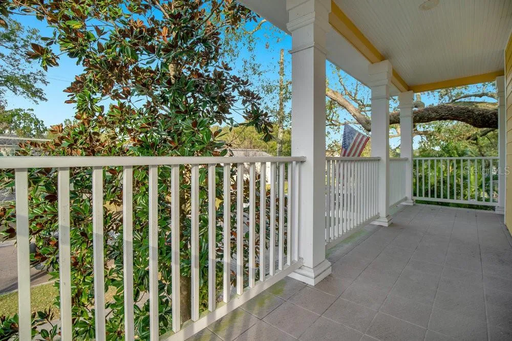 Balcony.