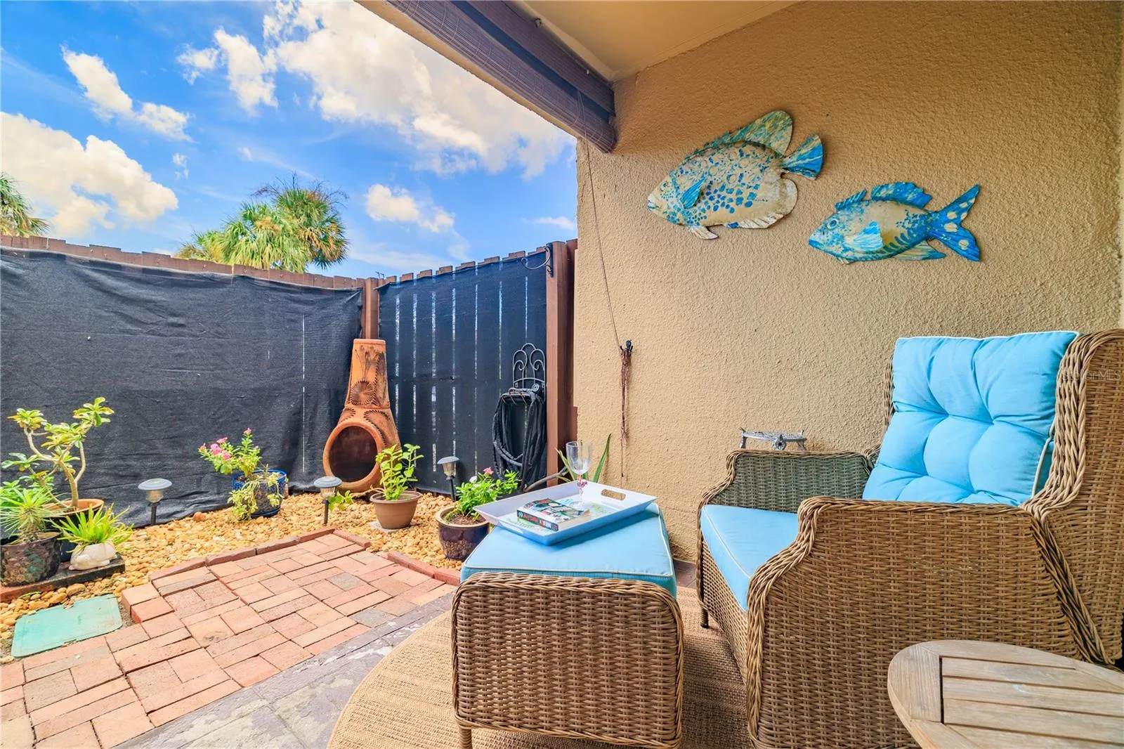 You'll forget you even live in a condo community with the privacy of your own yard