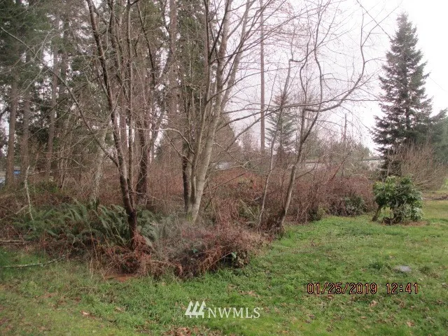 View of the property from the front right hand corner looking back across the lots