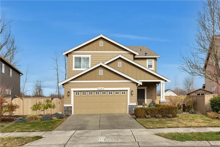 The outside of the home was painted last year.