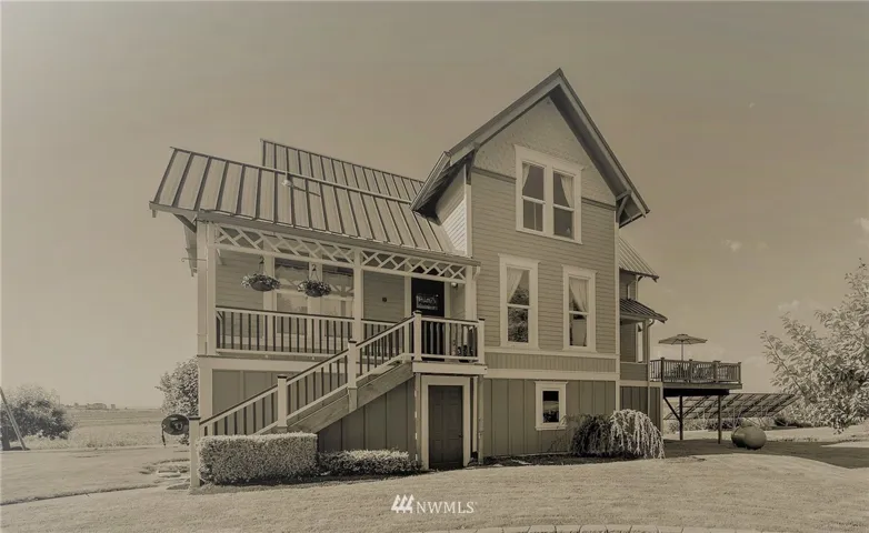 Built circa 1901, this old farmhouse has been lovingly restored and updated.  It was moved from across the road and placed on top of an 8 foot foundation. Remodeled kitchen and almost new septic system!