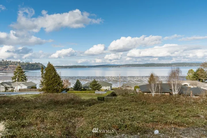 View of Dugualla Bay from likely home site.