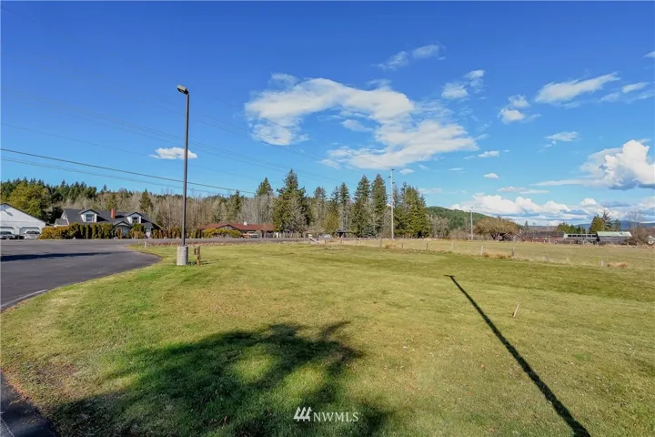 Nice large 1/3+ acre lot just off Spirit Lake Hwy.