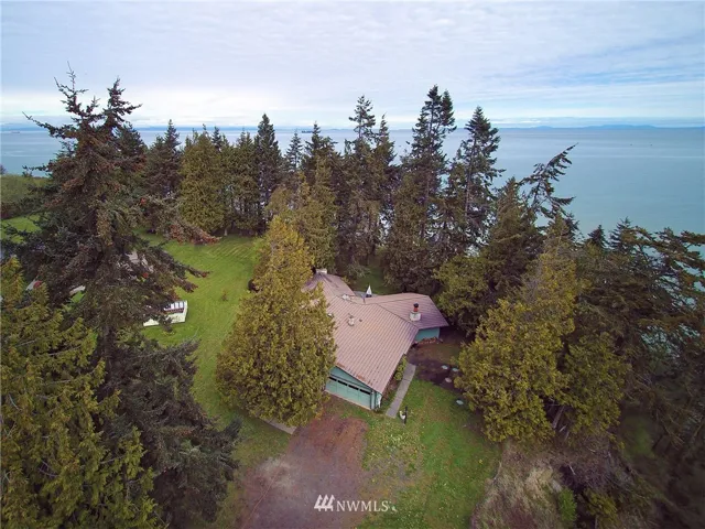 Custom waterfront home