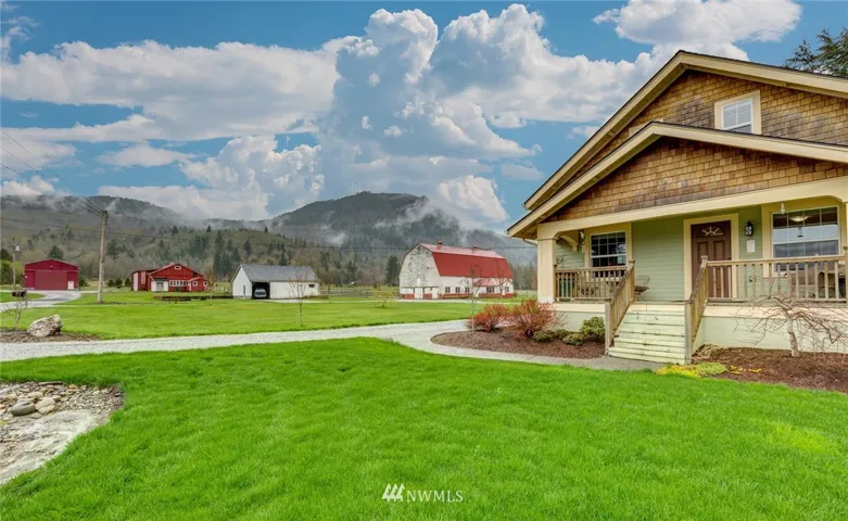 This beautiful, sunny, level, creek side property with 37 acres, 4 outbuildings and a charming, fully remodeled farm house is captivating.