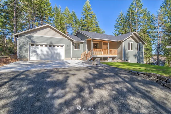 Beautiful newly constructed rambler in Alderbrook. 2 Bedrooms + office on large corner lot in quiet neighborhood.