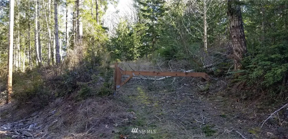 Access the property at this gate which is on Lot 6, the first lot you will come to of the four lots, park here and walk up on the property.  There is a road that leads back out to Paradise Drive on Lot 3. Corners are marked on Paradise Drive.
