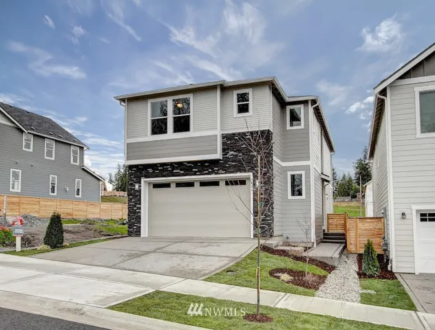 Upgraded exterior modern Elevation included!  Some color choices may vary. Pictures are of a similar Elizabeth Floorplan for illustration purposes only!