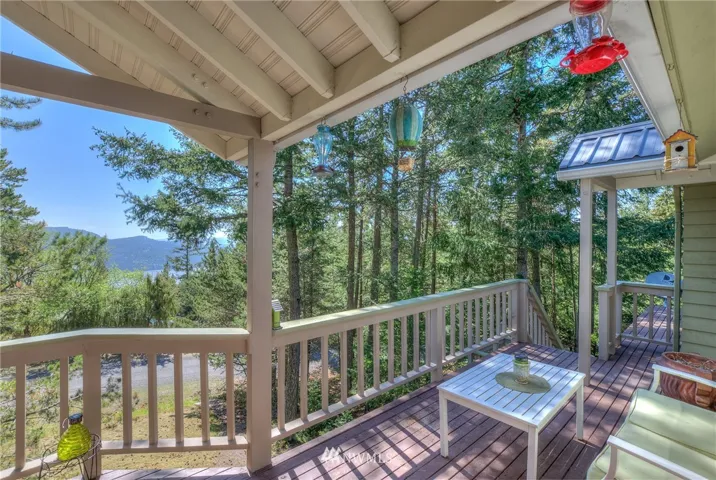 Water views from NW Contemporary home on almost 1 acre.