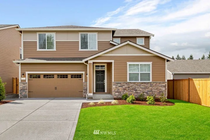 Example of the Whidbey floor plan to be located at 9208 NE 165th Ave