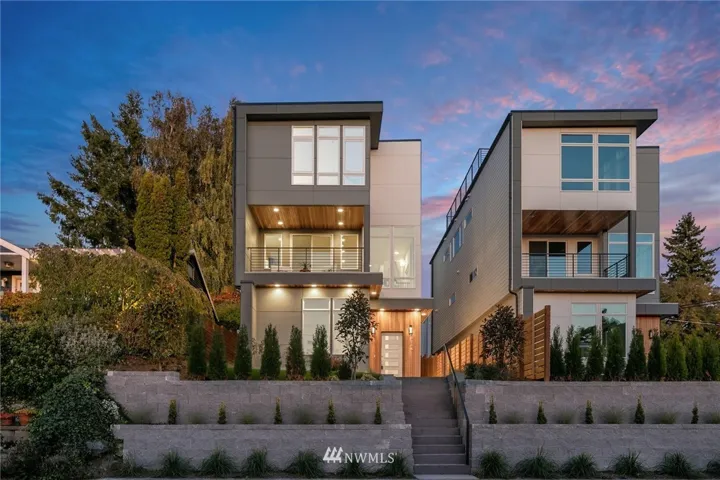 Welcome Home - 8256 Northrop Pl SW (on the left).  Another quality project by JMS Homes Inc.