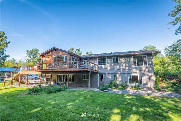 Beautifully updated 3,300 sq ft home with expansive deck for entertaining