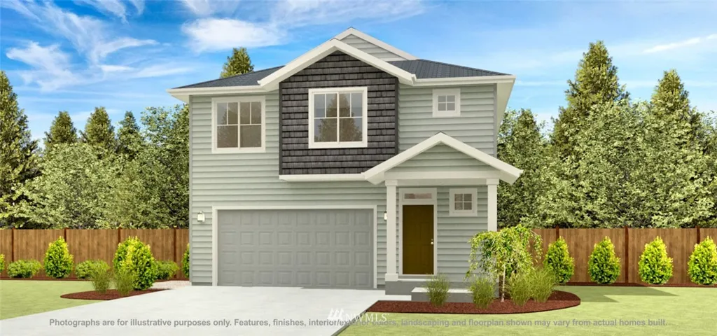 Photographs are for illustrative purposes only. Features, finishes, interior/exterior colors, landscaping and floorplan shown may vary from actual homes built.