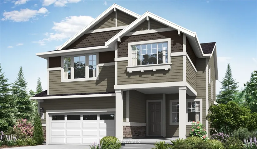 Rendering - Home is for representation only.  Exteriors, material and interiors may vary