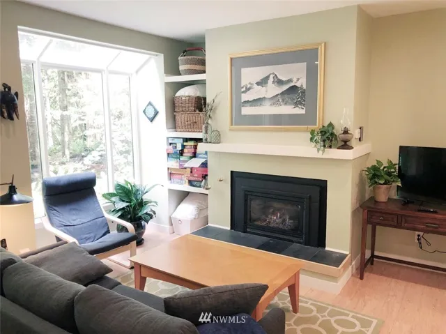Sunny living room, great place to relax with friends and family.