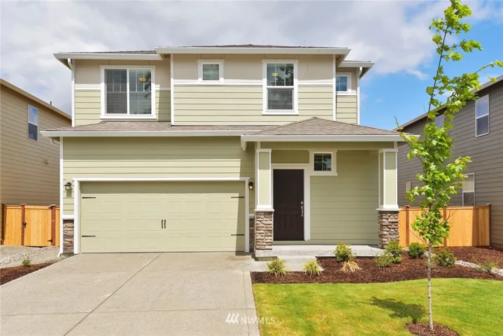 Example of the Cypress floor plan to be located at 18947 112th Ave Ct E