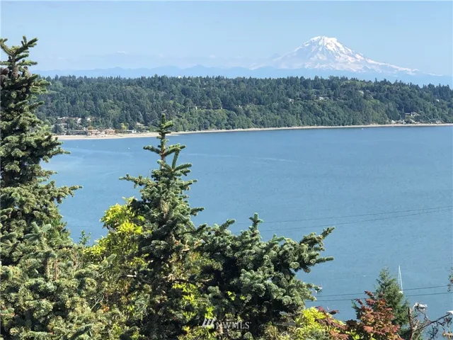 Welcome to gorgeous views! At Three Tree Point you will get full unimpeded southern views of Puget Sound, Mt. Rainier and Vashon Island!