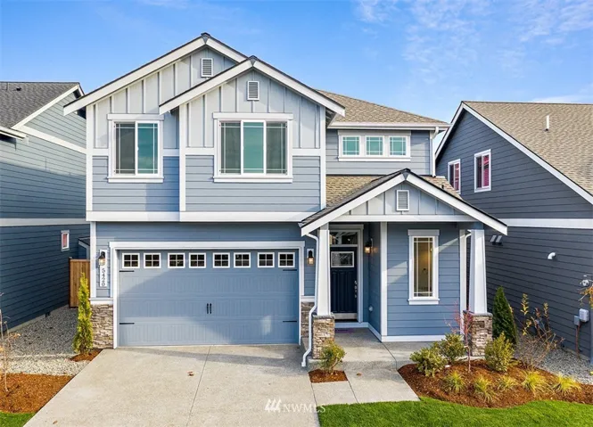 Lot 42 in Chestnut Village by Rob Rice Homes is complete! The Alder is the popular 2172 square foot floor plan with 4 bedrooms & 2.5 bathrooms. Landscaped front and back AND fully fenced yards.