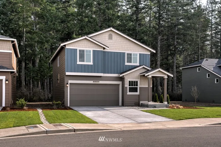 Picture of a similar home. Check with sales agent for exact colors for this lot.  Materials may vary.