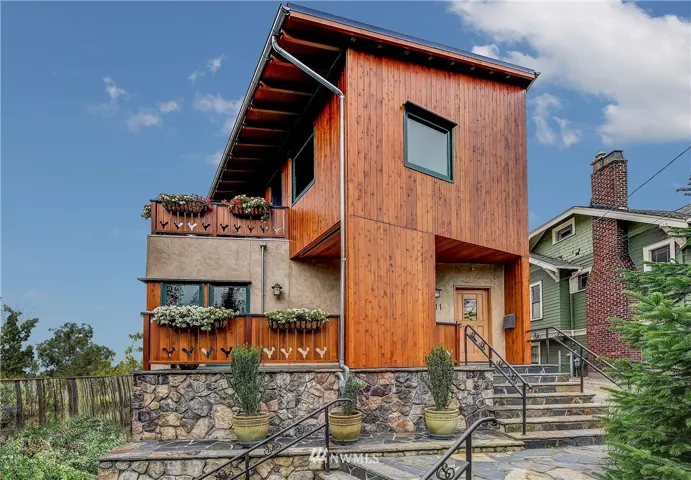 Architecturally inspired design & masterfully executed with custom details throughout, this Green Built home is a sanctuary in the city. This welcoming home features open concept living with high end dual-pane windows for superior sound-proofing.