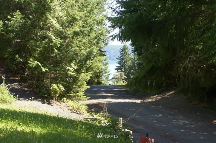 View of Hood Canal from the property.  Bring your RV, hookup and enjoy your time in the peaceful country.
