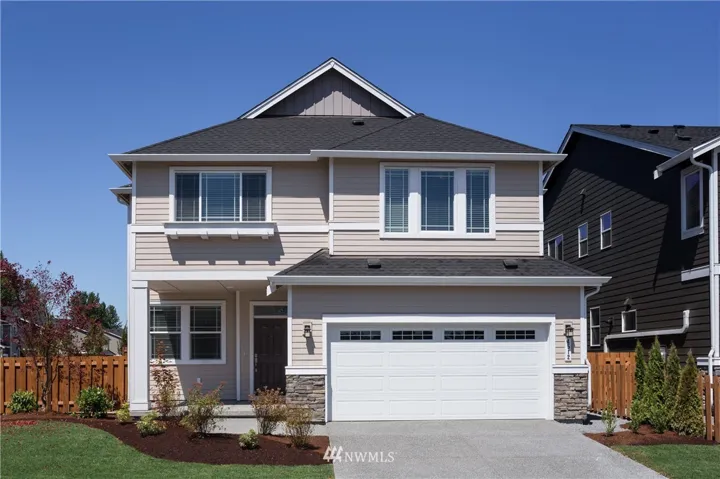 Exterior elevation of a different homesite.